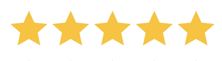 an icon of 5 yellow stars